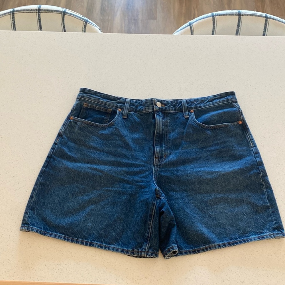 Madewell Baggy Jean Shorts